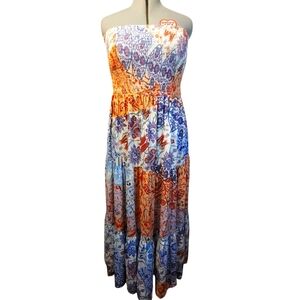 City Chic Strapless Maxi